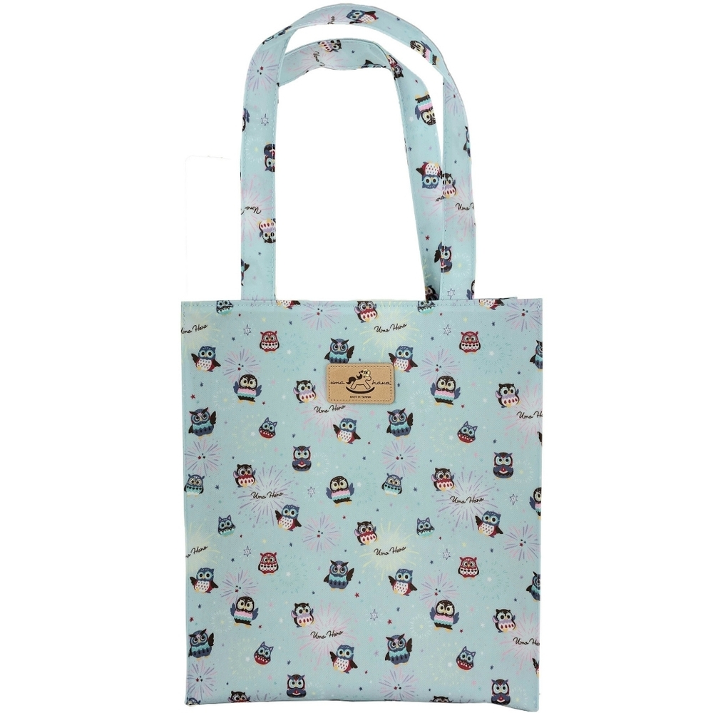 Waterproof Owl Large Tote Shoulder Bag Travel Purse - Picture 1 of 12